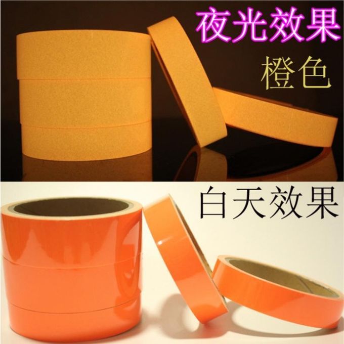 5m Luminous Tape Self-adhesive Glow In The Dark Safety Step Orange