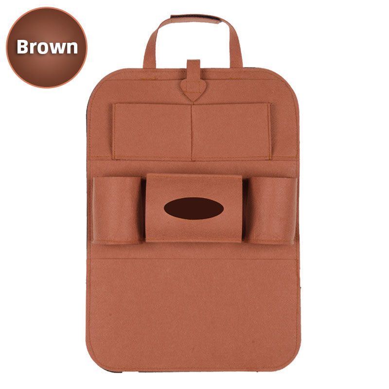 Universal Car Back Seat Storage Bag Trunk Elastic Felt