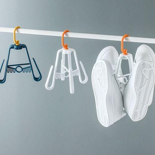2PCS Windproof Shoe Rack Multifunction Rotatable