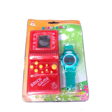 Super Brick Game & Watch For Kids - Red