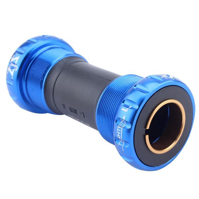 Bicycle Bike Bottom Bracket Adjustable Washer 24mm To 22mm Axis Gold