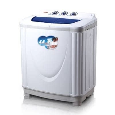 Washing Machine With Double Tub - Wash: 8.2 Kg, Spin: 6 Kg