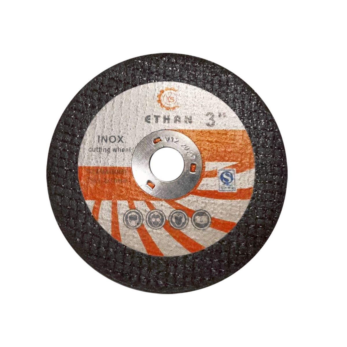 3inch 75x1.2x10mm Resin Sawblade Multifunction Cutting Wheel Double-sided Reinforced Mesh Cutting Disc