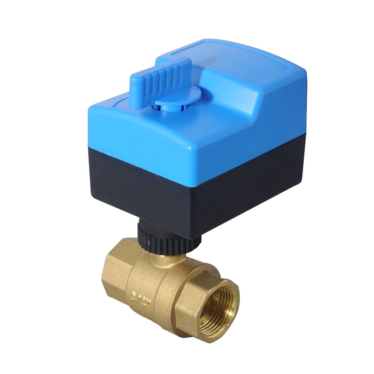AC220V AC24V 2 Way Brass Valve Motorized Valve Electric