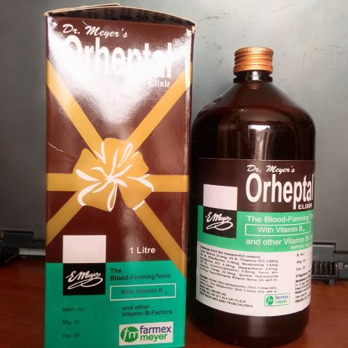 Orheptal Multivitamins, Mineral, Iron And B12 Blood  Tonic