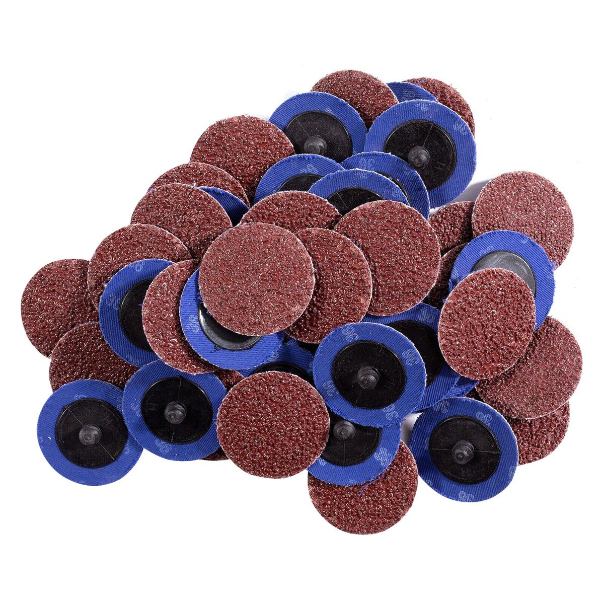 50Pcs 2in Sanding Grinding Discs 36 Grit Aluminum Oxide Die