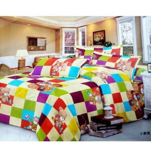 Duvet,Bedsheets And Four Pillowcases