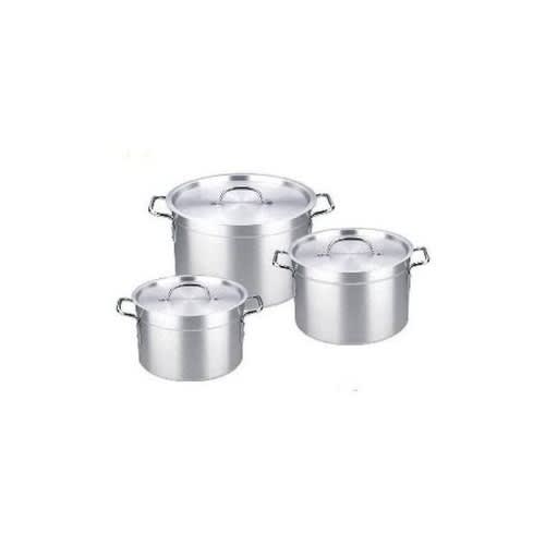Hoffner Aluminum Cookware Pot Set- 3pcs