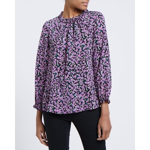 Frill Neck Blouse