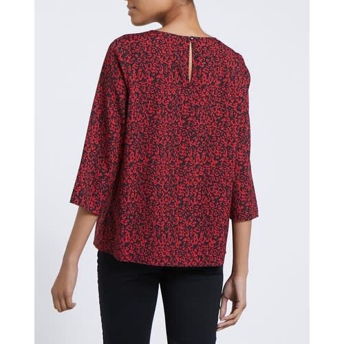 Print Floral Blouse