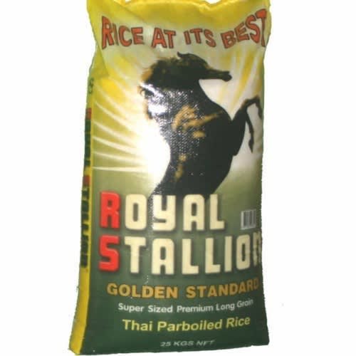 Golden Standard Thai Parboiled Rice - 25kg