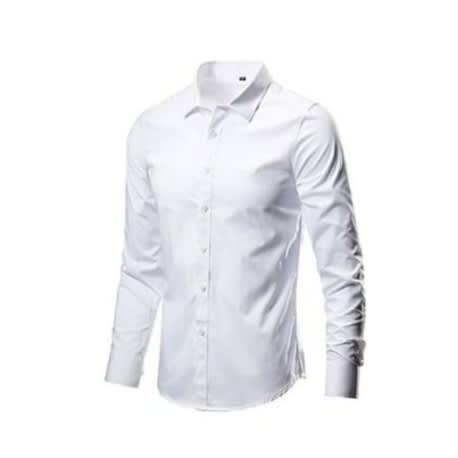 Men's 3in1 Long Sleeve Shirt - White + Blue + Pink