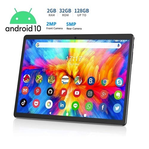 2GB RAM, 32GB ROM, 10.1 Inch Display, W-fi Kids Tablet Pc + Free Keyboard And Leather Case