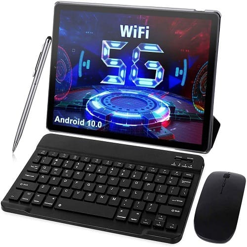 2GB RAM, 32GB ROM, 10.1 Inch Display, W-fi Kids Tablet Pc + Free Keyboard And Leather Case