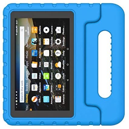 Amazon Fire -7" -1gb Ram - 16gb Rom - Storage Educational Teen Tablet With Alexa+ Blue Proof