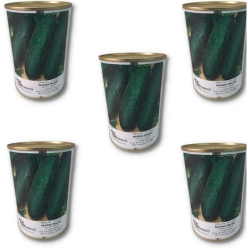 Marketmore Cucumber Seeds - 100grams - 5 Tins