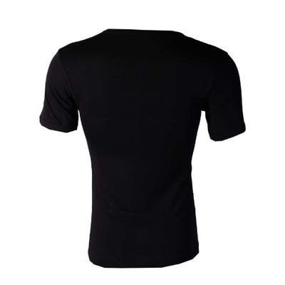 Men's Plain Short Sleeve T-Shirt - Black