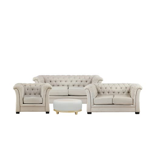 Canadian Tufted 6 Seaters Sofa Set