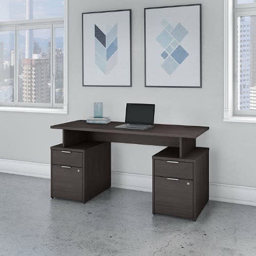 Femjol - Office Desk - Brown