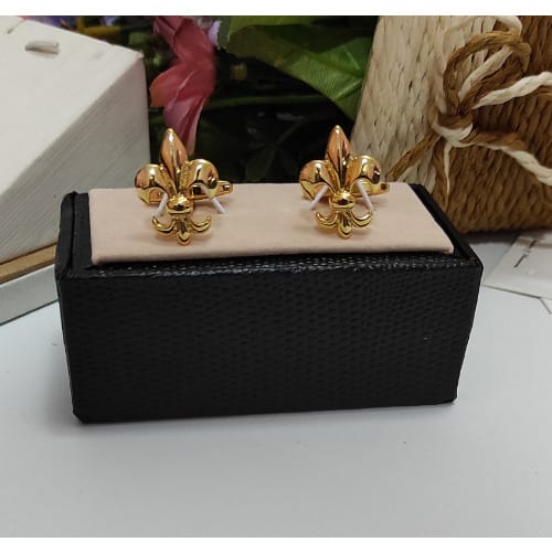 Men Cufflinks 06 - Gold