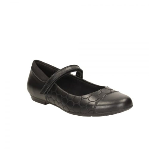 Tizz Whizz Girl's Bootleg School Shoes
