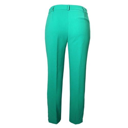 Smart Slim Leg Trousers - Green