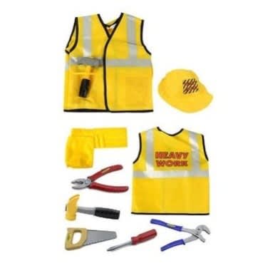 Kid's Construction Engineer Costume