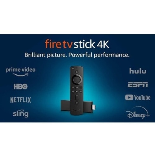 4k Fire Television Stick - Black
