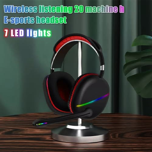 Wireless Gaming Headset- Black
