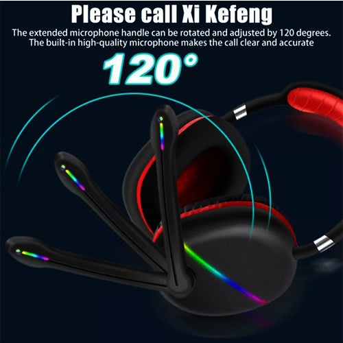 Wireless Gaming Headset- Black