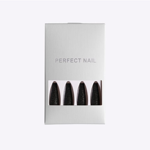Ballet Coffin Full Cover Long Press-on Nail Tips -Sm14201205 - 24 Pieces