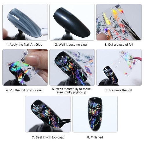 Nail Foil Sticker Glue - 16ml x 2