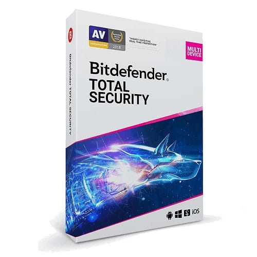 Bitdefender Total Security - 1Pc - 1 year.