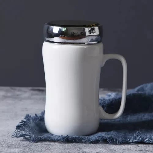 Tea Mug With Cover - 380ml