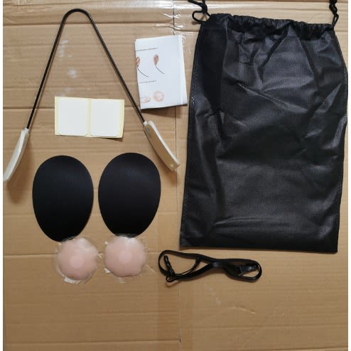 V Shape Strapless Push Up Bra Kit