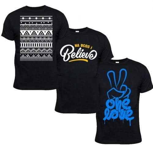 Best Combo Tshirt Bundle 3-in-1 -black