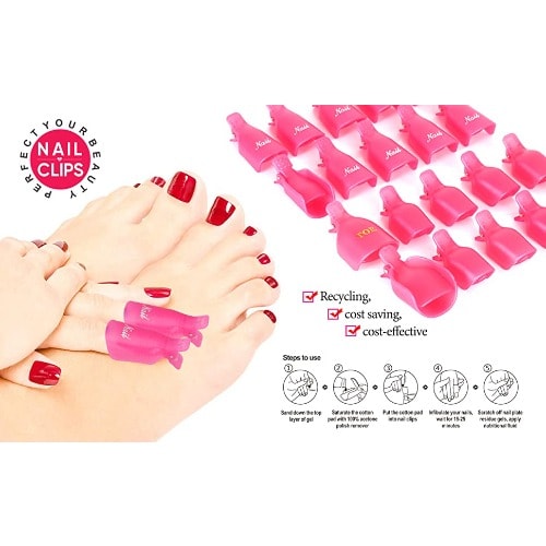 Recyclable Plastic Toe Nail Remover - 5 pieces
