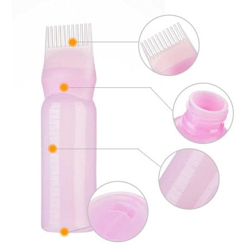 Multi Nozzled Hair Applicator Bottle