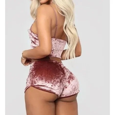 Night Sleep Wear Set - Pink