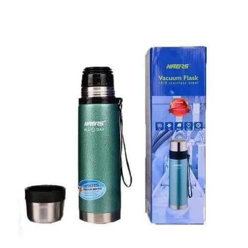 Haers All-day Vacuum Flask For Hot & Cold Water Flask - 1 Litre