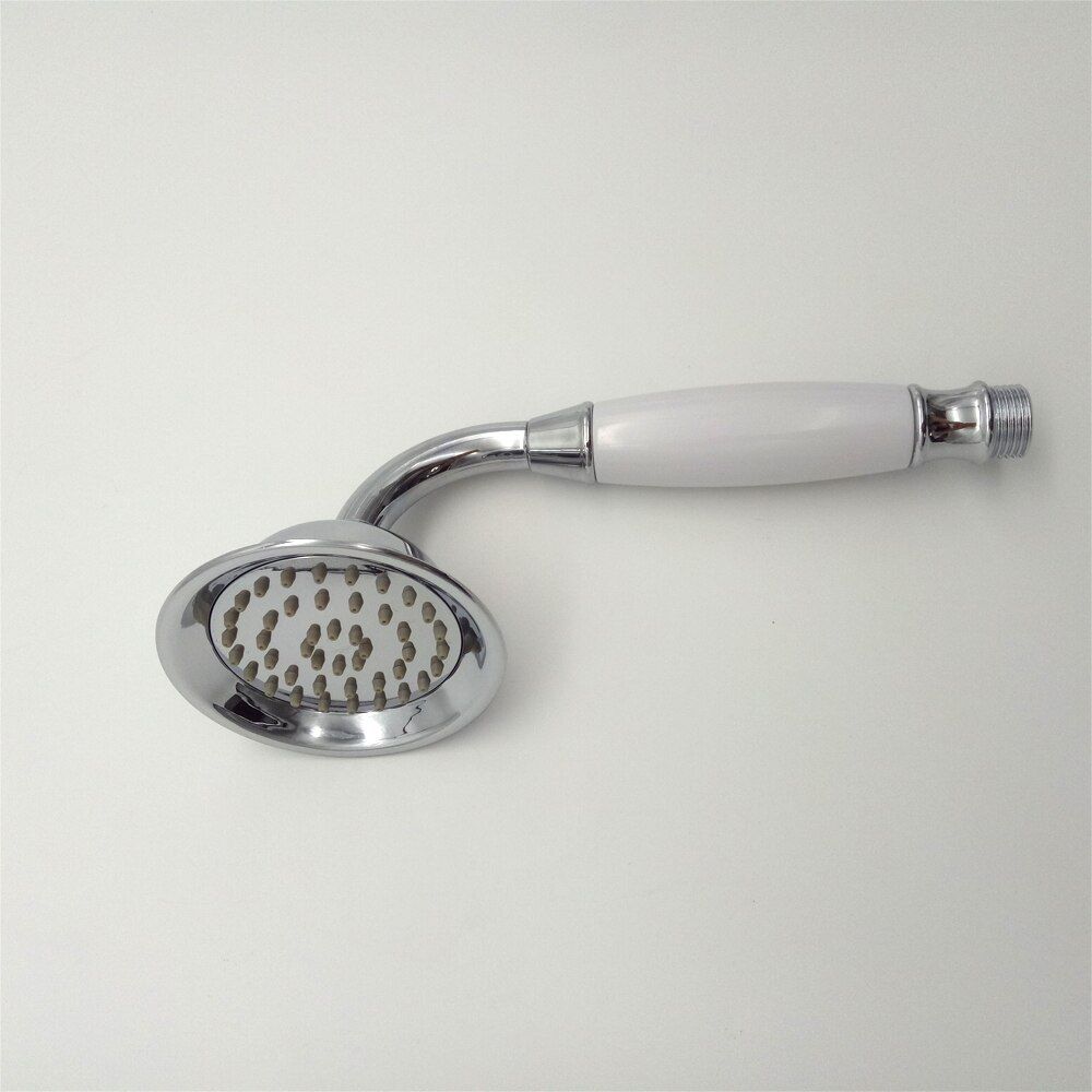Antique Victorian Shower Head Bathroom Plastic Handheld Chrome Polished Shower Handset For Faucet Taps
