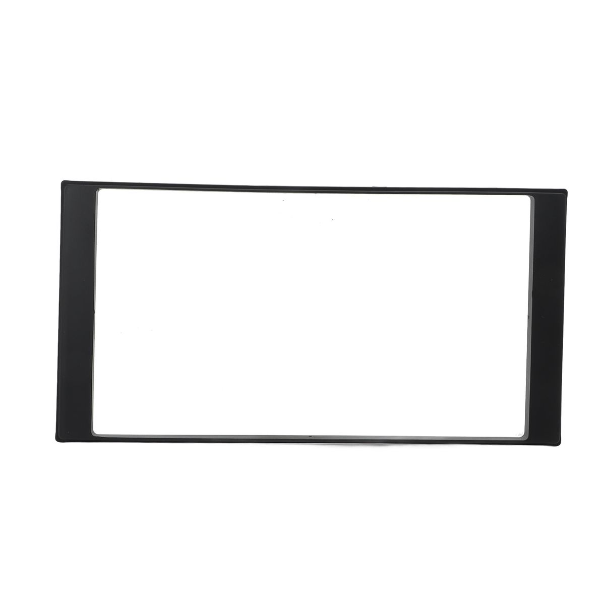 Double Din Car Radio Stereo Fascia Black Player Panel