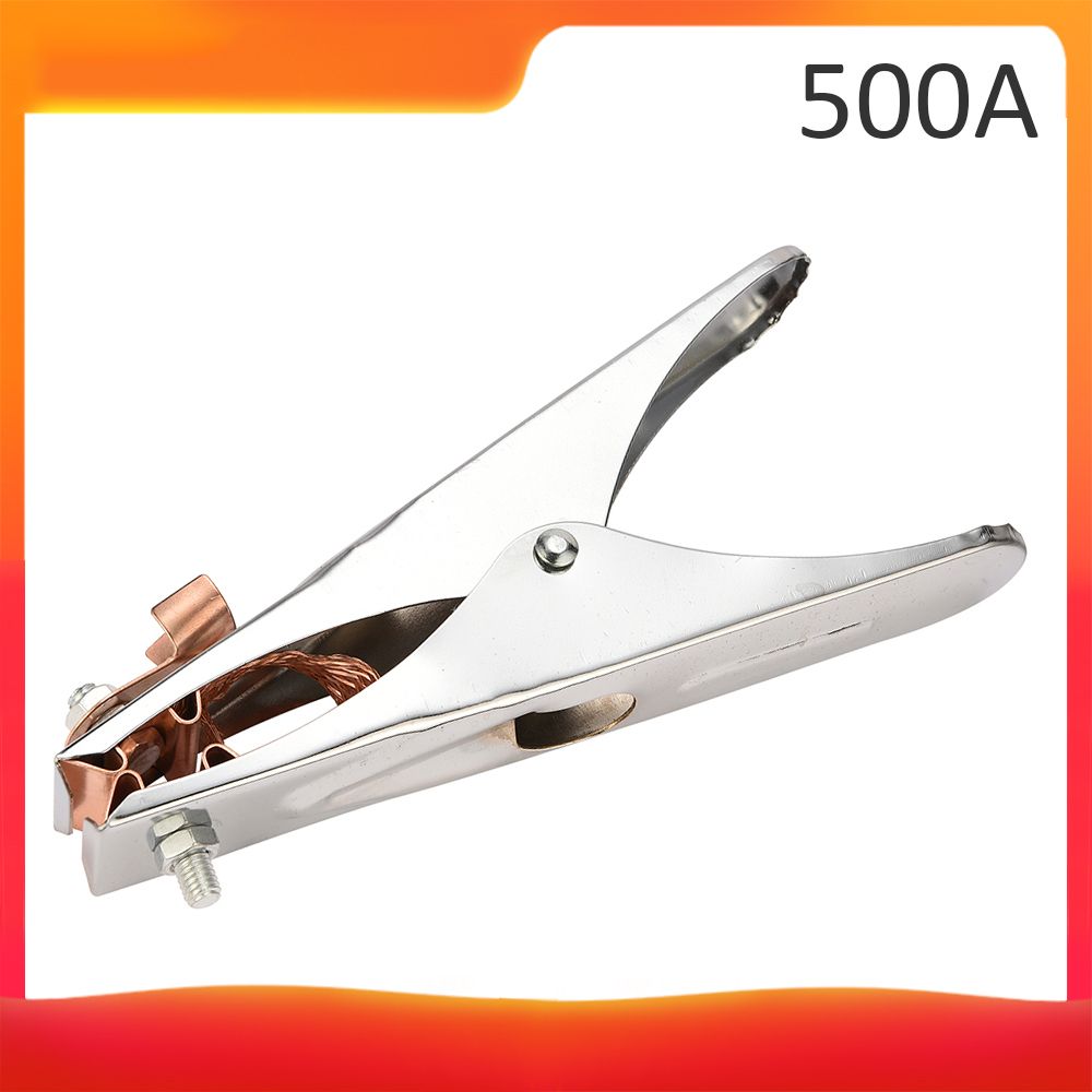 300/500A Welding Ground Clamp Electroplated Welding Earth