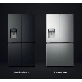 4 Doors Inverter - Water Dispenser - ice Maker Triple Cooling System Refrigerator - 522L