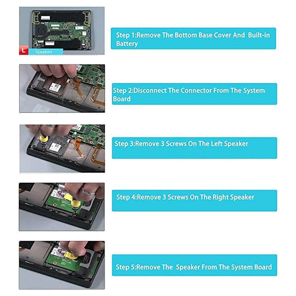 Laptop Speaker for HP Probook 440 G2 PK23000OS00 767452-001