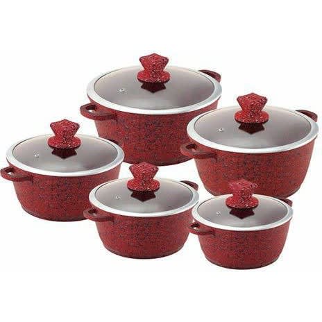 Nessa 5 Set Non-stick Stock Pot