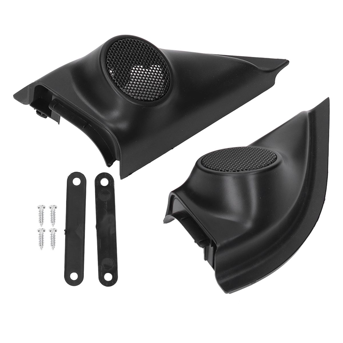 2pcs Door Pillar Tweeter Cover Trim Car Adaptations