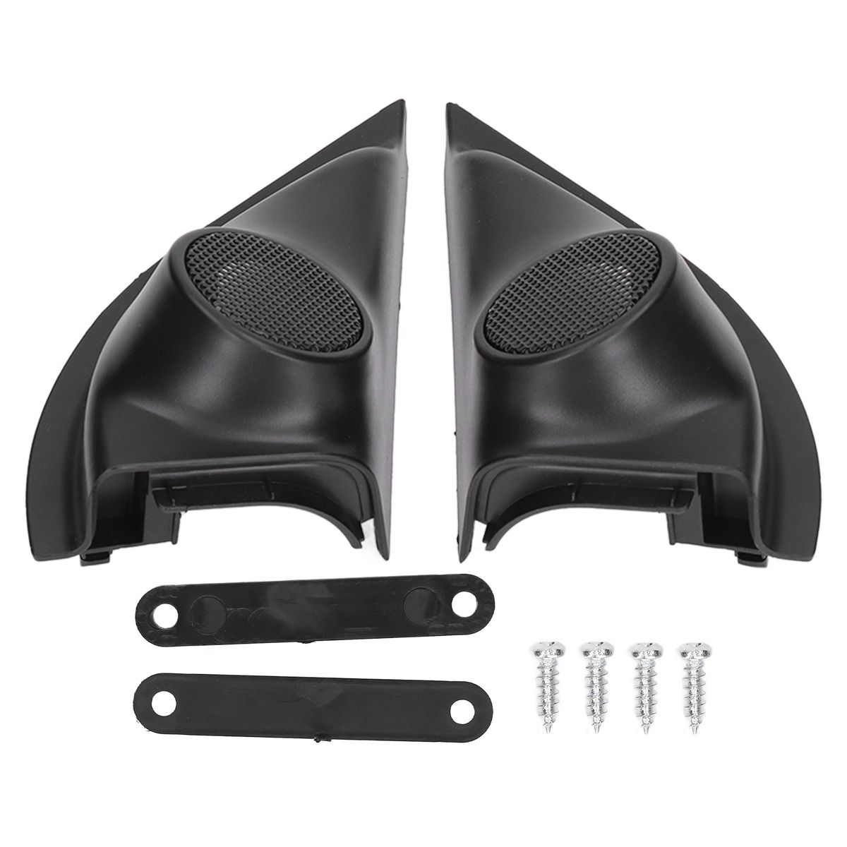 2pcs Door Pillar Tweeter Cover Trim Car Adaptations