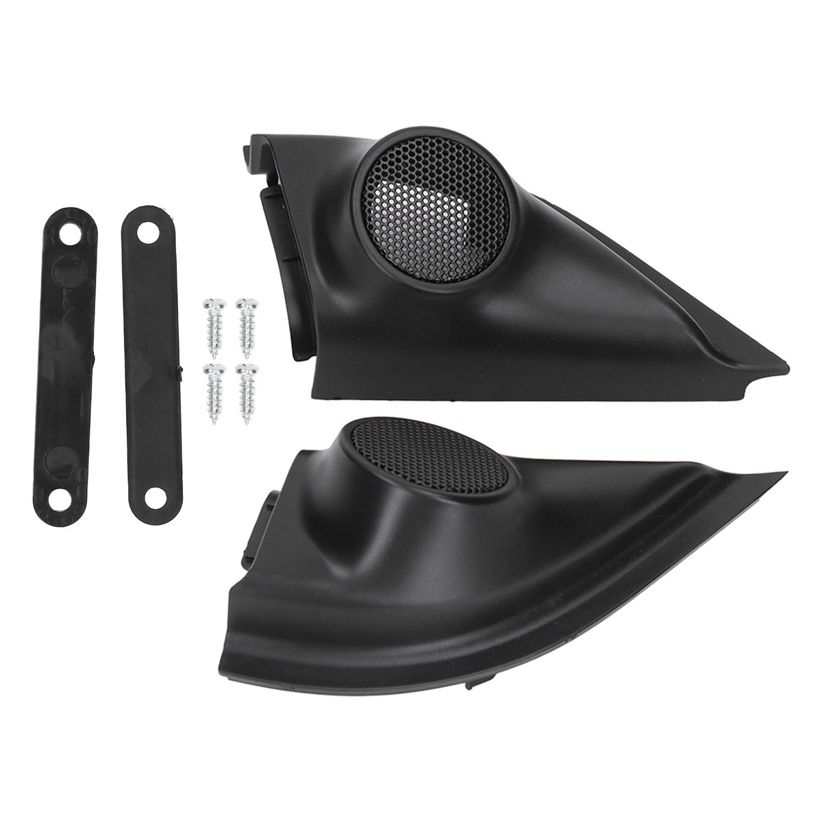2pcs Door Pillar Tweeter Cover Trim Car Adaptations