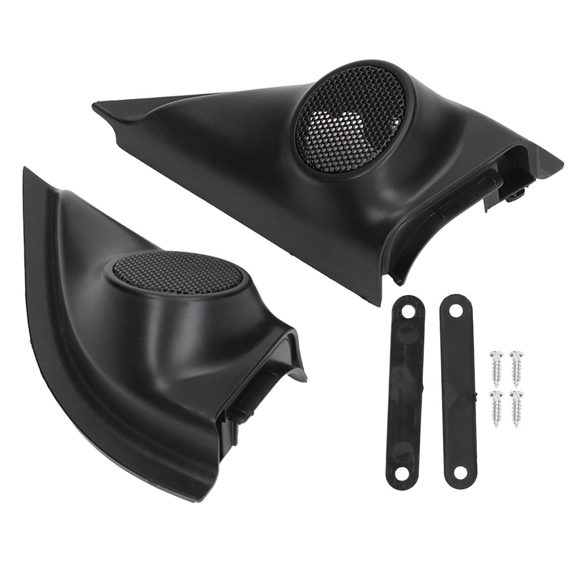 2pcs Door Pillar Tweeter Cover Trim Car Adaptations